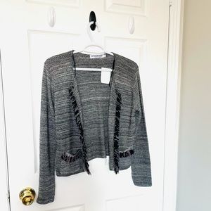 Beautiful draping casual jacket- L